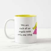 WIJ ZIJN IEDEREEN VAN ONS ANGELS - mok - Gepersona (Links)