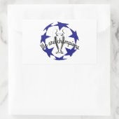 Wij zijn kampioenen Sticker (Tas)