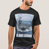 Wij zijn Legend USS Enterprise T-shirt (Voorkant)