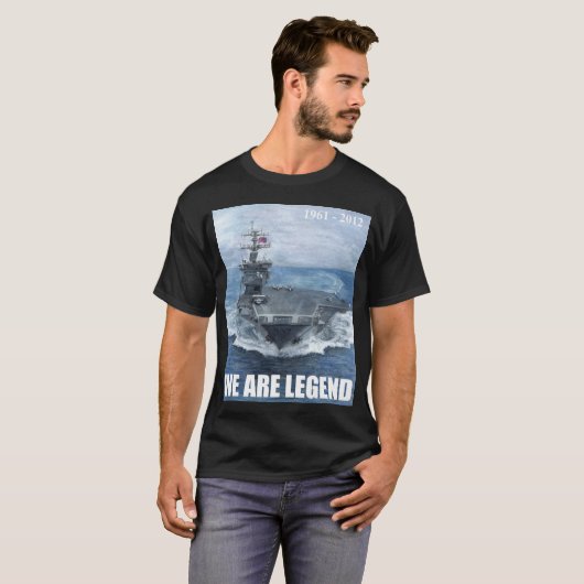 Wij zijn Legend USS Enterprise T-shirt (Voorkant volledig)