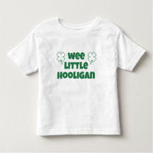 Wij zijn Little Hooligan Peuter St Patrick's Day G