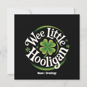 Wij zijn Little Hooligan St. Patrick's Day Funny I Kaart