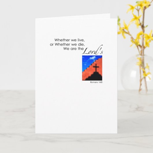 Wij zijn Lords Kaart (Gele Bloem)