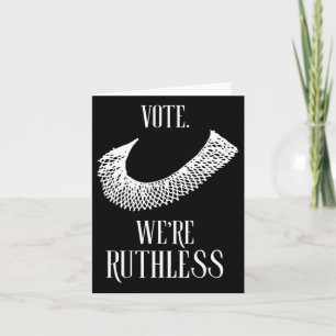 Wij zijn meedogenloze vrouwenrechten kaart