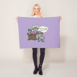 Wij zijn mijn wereld fleece deken