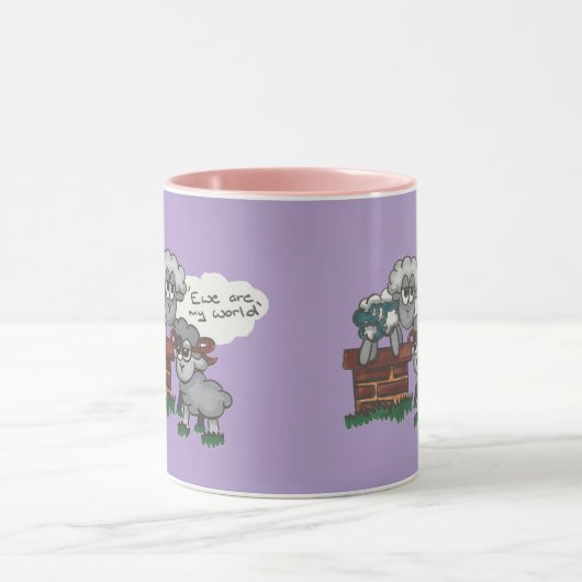 Wij zijn mijn wereld mok (Midden)