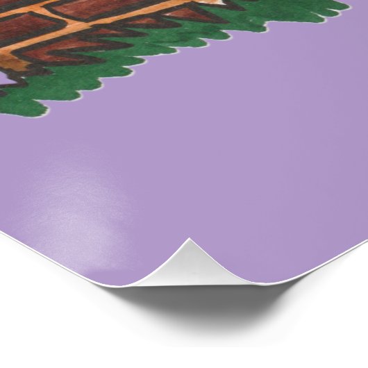 Wij zijn mijn wereld perfect poster (Hoek)