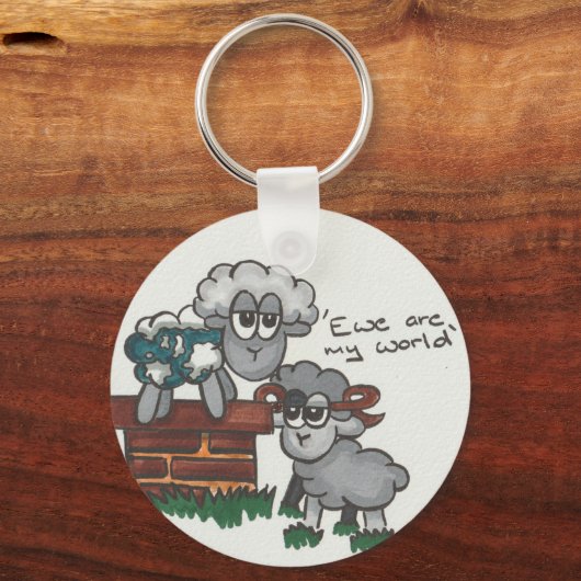 Wij zijn mijn wereld sleutelhanger (Voorkant)