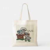 Wij zijn mijn wereld tote bag (Achterkant)