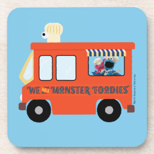 Wij zijn monster foodies bier onderzetter
