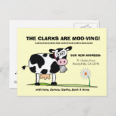  Wij zijn Moo-bewegend Briefkaart (Voorkant / Achterkant)