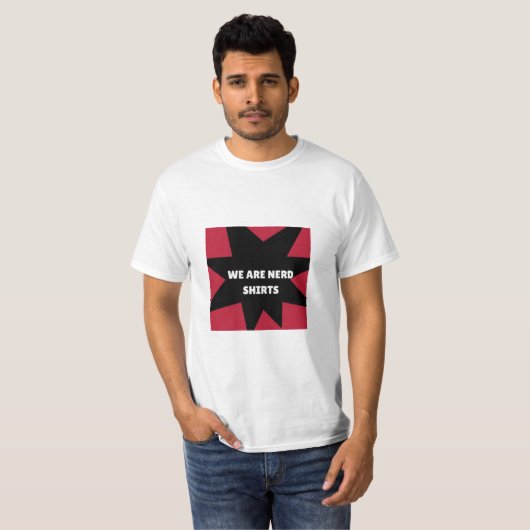 WIJ ZIJN NERD SHIRTEN T-SHIRT (Voorkant volledig)