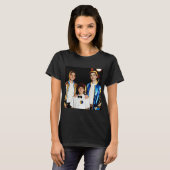 wij zijn niet dezelfde persoon t-shirt (Voorkant volledig)
