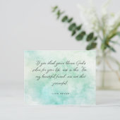 Wij zijn niet zo machtig briefkaart (Staand voorkant)