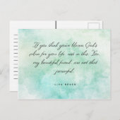 Wij zijn niet zo machtig briefkaart (Voorkant / Achterkant)