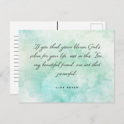 Wij zijn niet zo machtig briefkaart (Voorkant / Achterkant)