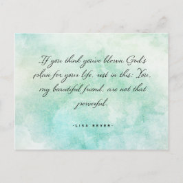 Wij zijn niet zo machtig briefkaart