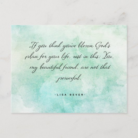 Wij zijn niet zo machtig briefkaart (Voorkant)