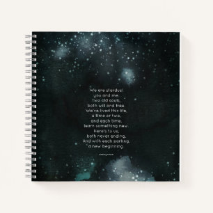 Wij zijn Notitieboekje Stardust Notitieboek