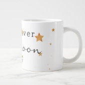 Wij zijn "Over the Moon" Baby shower Gift Mok (Rechts)