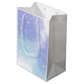 Wij zijn "Over the Moon" cadeau Medium Cadeauzakje (Achterkant Gekanteld)