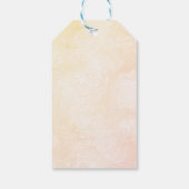 Wij zijn Popping Bottles Baby shower Gift Label Cadeaulabel (Achterkant)