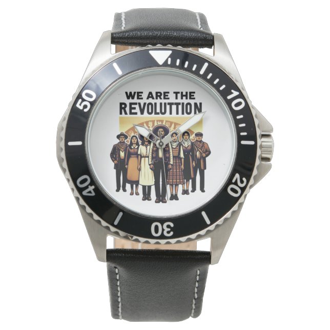 Wij zijn revolutie horloge (Voorkant)