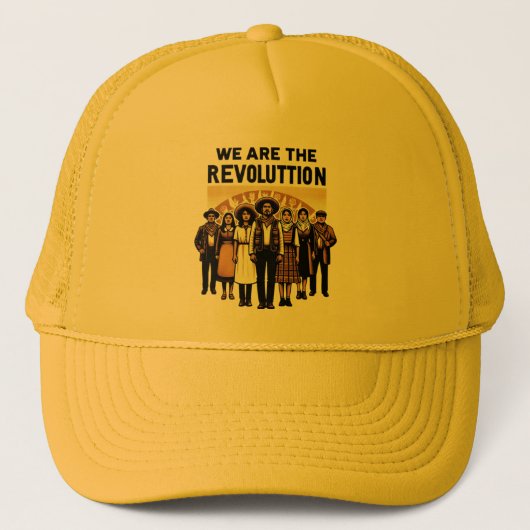 Wij zijn revolutie trucker pet (Voorkant)