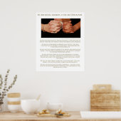 Wij zijn sociaal werkers poster (Keuken)