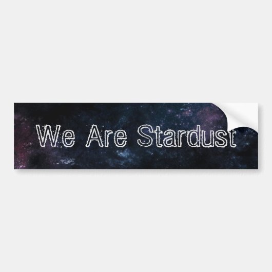 Wij zijn Stardust Bumperstickers (Voorkant)