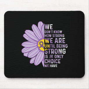 Wij zijn sterk- Pancreatic Cancer Awareness Suppor Muismat