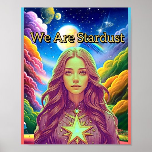 WIJ ZIJN STERRENSTOF POSTER (Voorkant)