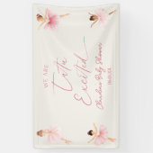 Wij zijn Tutu enthousiast ballerina ballet Baby sh Spandoek (Verticaal)