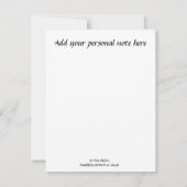 Wij zijn vriendschappelijke B&W-schets Notitiekaartje (Achterkant)