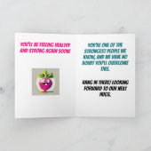 Wij zijn wortelen voor uw groep krijgen goed kaart (Binnen)