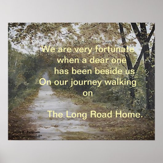 WIJ ZIJN ZEER FORTUNAAT WANNEER EEN LIEVENDE POSTER (Voorkant)