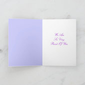 Wij zijn zo zeer Trots van u Kaart (Binnen)