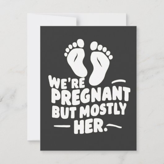 Wij zijn zwanger maar meestal de grappige zwangere (Voorkant)