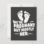 Wij zijn zwanger maar meestal haar grappige zwange (Voorkant)
