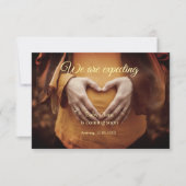 Wij zijn zwanger Voeg baby toe Naam Datum zwangers Aankondiging (Voorkant)