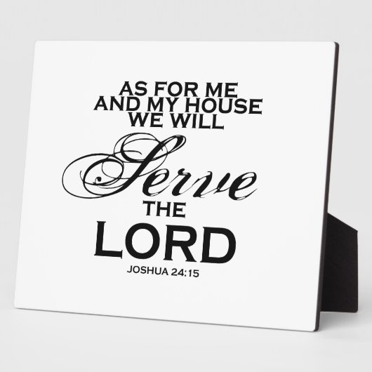 Wij zullen de Heer dienen Fotoplaat (Zijkant)