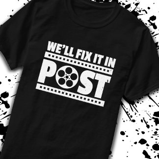 Wij zullen het in de VideoCinematografie van de Po T-shirt