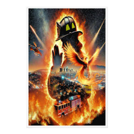 WIJ ZULLEN OPSTAAN FOTO AFDRUK