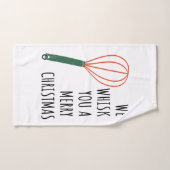 Wij zwaaien u een vrolijke kerst - het bakken van handdoek (Handdoek)