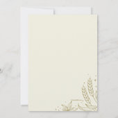 Wijdingsfoto uitnodiging (Achterkant)