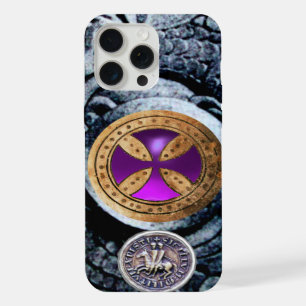 WIJKRUIS EN ZEGEL VAN DE TEMPELIER RIDDERS iPhone 15 PRO MAX HOESJE