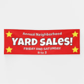 Wijktuin Verkoop Aangepast Spandoek (Horizontaal)