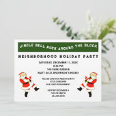 Wijkvakantie feest kaart (Staand voorkant)