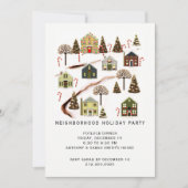 Wijkvakantie feest kaart (Voorkant)