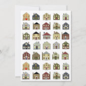 Wijkvakantie feest kaart (Achterkant)